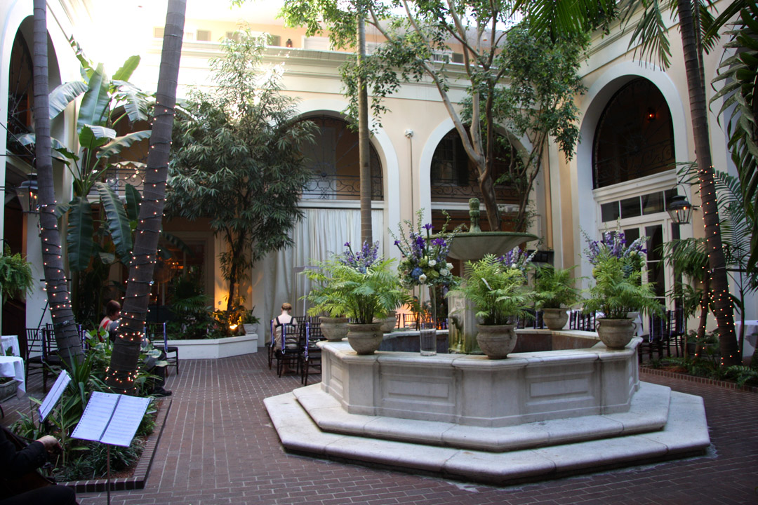 St Louis Hotel Courtyard